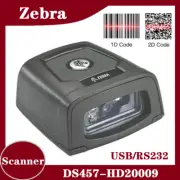 Zebra DS457-HD20009 Fixed Mount High-Density Barcode Scanner w Cable USB/RS232