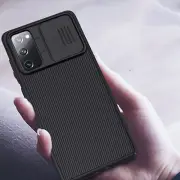 For Samsung Galaxy S20 FE Case Camera Protection Slide Cover Shell Shockproof