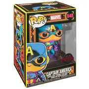 Captain America - Captain America Black Light US Exclusive #648 Pop! Vinyl [RS]