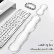 Mouse Pad with Wrist Rest, Keyboard Rest, Anti Slip Office Mouse Wrist Rest New