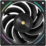 Thermalright TL-K12R 120mm CPU Cooler Fan, Computer Case Fan, 4PIN PWM Control, 2150RPM,Reverse Outlet Fan,PC Performance Fan for S-FDB Bearing,Wind Pressure Fan(Black)