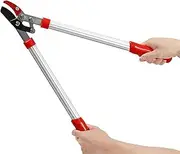 Pruning Shears Pruning Tools Telescopic Tree Ratchet Lopper Pruner Extending Garden Cutter Branch Shear Tools Garden Hand Tools for Garden,Trees,