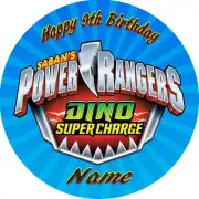 Power Rangers DINO CHARGE EDIBLE ICING CAKE IMAGE FROSTING SHEET