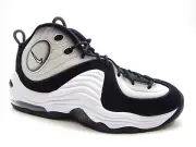 NIKE MEN'S AIR PENNY II LIGHT BONE WHITE BLACK SHOES SIZE 12