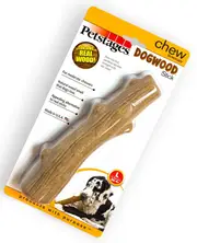 Petstages Dogwood Stick by Outward Hound - Durable Chew Toy - Large