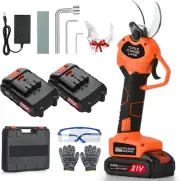 Electric Pruning Shears Cordless: Professional Gardening Scissors Heavy Duty ...