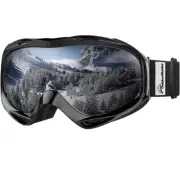 Ski Goggles OTG - Over Glasses Ski/Snowboard Goggles for Men, Women & Youth