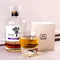 在飛比找momo購物網優惠-【田島硝子】日本手工吹製威士忌富士山杯(TG15-015-R