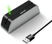 Deftun MSRX6 Smallest USB Magnetic Credit Card Reader Writer 1/4 Size of MSR206