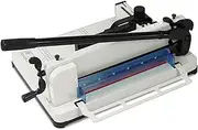 Guillotine Trimmer Paper Cutter Heavy Duty 300 mm Industrial Use 400 Sheet Capacity A4 to B7 Paper Guillotine Professional Cutter (Colour: White)