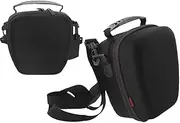 Navitech Black Hard EVA Protective Carry Case Compatible with The Panasonic LUMIX DC-G90 Camera