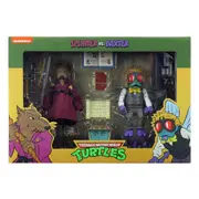 [Teenage Mutant Ninja Turtles] TMNT Splinter & Baxter Stockman 7" Action Figure 2-pack
