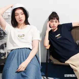 STAYREAL 躺平T