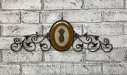 Grasslands Road Hanging Pineapple Welcome Sign Metal Patio Wall Art Home Decor