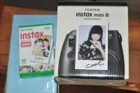 在飛比找Yahoo!奇摩拍賣優惠-全新公司貨富士拍立得fujifilm mini 8+ 底片1