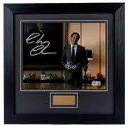 Chevy Chase Personally Signed National Lampoons Christmas Vacation 8 x 10 Photograph Framed