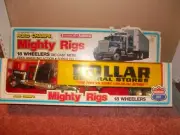 1982 Road Champs Kenworth semi tractor truck w/ D.G. box van trailer 1/50 NIP *