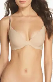 b.tempt'd by Wacoal b.wow'd Beige Convertible Push-Up Bra L76941 Size 32B