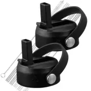 Straw Lid for Hydroflask Wide Mouth 2 Pack, Flex Straw Lid for HydroFlask Wid...