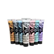 7 x 15ml Metallic Screen Printing Inks