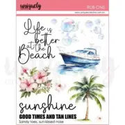 Uniquely Creative's "Coastal Bliss" Rub-Ons