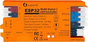 ESP32 WLED LED Controller Music Microphone DIY Dynamic Lighting UART USB Type-C Download Energy Saving Relay App Control for RGB IC Addressable Digital WS2811 WS2812 SK6812 TM1814 WS2813 WS2815 etc
