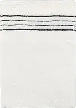 Gbtdoface Exfoliating Bath Towel, 5Pcs Korean Italy Asian Washcloth Body Scrub Shower Soft Towels, Durable Polyester Cotton Material, Fine Texture, Black/White/Gray(White)