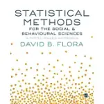 STATISTICAL METHODS FOR THE SOCIAL AND BEHAVIOURAL SCIENCES: A MODEL-BASED APPROACH