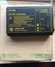 Melcher M1000 DC - DC Converter CM1301-7R IN 28-140 OPT 12V 0-4A Z2737
