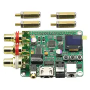 1Pc For HIFI DAC Decoder Raspberry Pi Coaxial Fiber Optic I2S Digital Sound Card