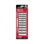 PK Tools 3/8" Dr Metric Hetok Socket & Deep Socket Set - 10/13pc