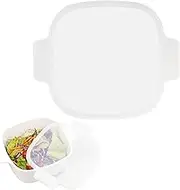 1PCs Silicone Replacement Lid for Vintage Wide Handle Corningware A-1-B | A-1.5-B Casserole Glass Dish, Bowl Cover for Corningware Stovetop, Microwave Dishwasher Freezer Safe (Container NOT Included)