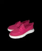 Cole Haan Women's 4.Zerogrand Regatta Loafer Flats, Pink, Size 7.5B