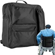 Wheelchair Accessories Bag,Backpack for Wheelchair Users - Wheelchair Bags Backpack Waterproof Wheel Chair Storage Tote Bag for Walker Rollator Wheelchair Transport Chair