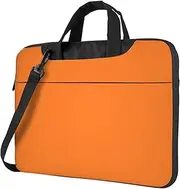 Beauty Burnt Orange Laptop Case Computer Sleeve Shockproof Protective Notebook Case Portable Laptop Bags Men Women