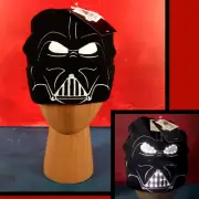 Star Wars Darth Vader LED Light-Up Knit Hat Beanie Flashes Disney New With Tags