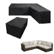Furniture Cover Water Resistance Outdoor L Shape Sectional Cover-Style 8
