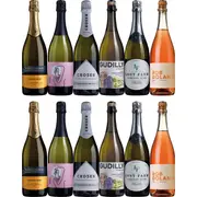 Winter Sparkling Dozen, Australia multi-regional Sparkling White Wine Case, Wine Selectors