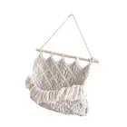 Macrame Wall Hanging Tapestry Storage Pocket Bohemian Wall Ornament for Home