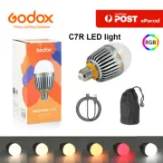 Godox C7R Bluetooth adjustable RGB bulb, built-in battery, magnetic LED light