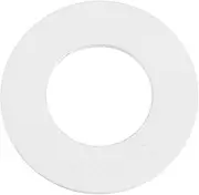 ARTSEWPLY Heavy Duty Iron Barbell Plate Single Hole Hand Grip Counterweight 0.25kg White Paint Finish for Exercise