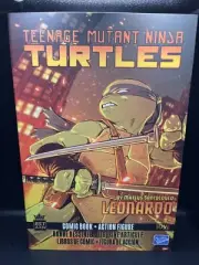 Loyal Subjects - TMNT Leonardo Action Figure & IDW Comic | BST AXN Ninja Turtles