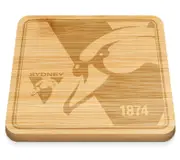 Sydney Swans AFL Bamboo Serving Cheeseboard or Chopping Board
