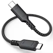Thunderbolt 4 Cable 1Ft Short, USB 4 40Gbps High Speed Data Transfer USB C USB4
