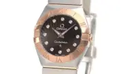 omega Constellation Brush Quartz 123.20.24.60.63.001 woman