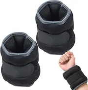 Ankle Weight Straps, 2X Fitness Hand Wristbands Set, Hand Leg Weights Workout Equipment for Outdoor Running, Walking, Yoga