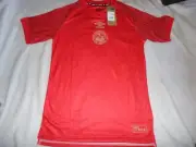 AUTHENTIC Umbro AFC Bournemouth X MBJ (CHERRIES) Warm Up SOCCER Jersey RED SMALL