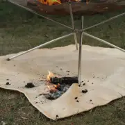 Camping Mat Fire Blanket Fireproof Insulation Placemat Resistant