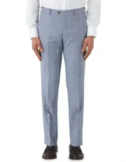 [Cambridge] Interceptor Modern Fit Trouser in Light Blue