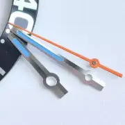Blue Painted Orange Second Hand Watch Hands for 3230 3235 Mechanical Movement